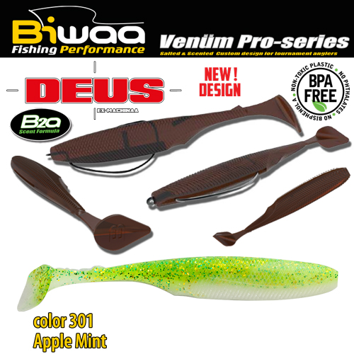 SHAD DEUS 2 5.1cm 301 Apple Mint