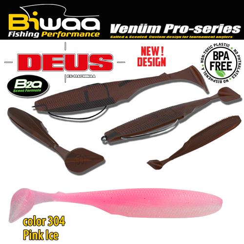 SHAD DEUS 2 5.1cm 304 Pink Ice