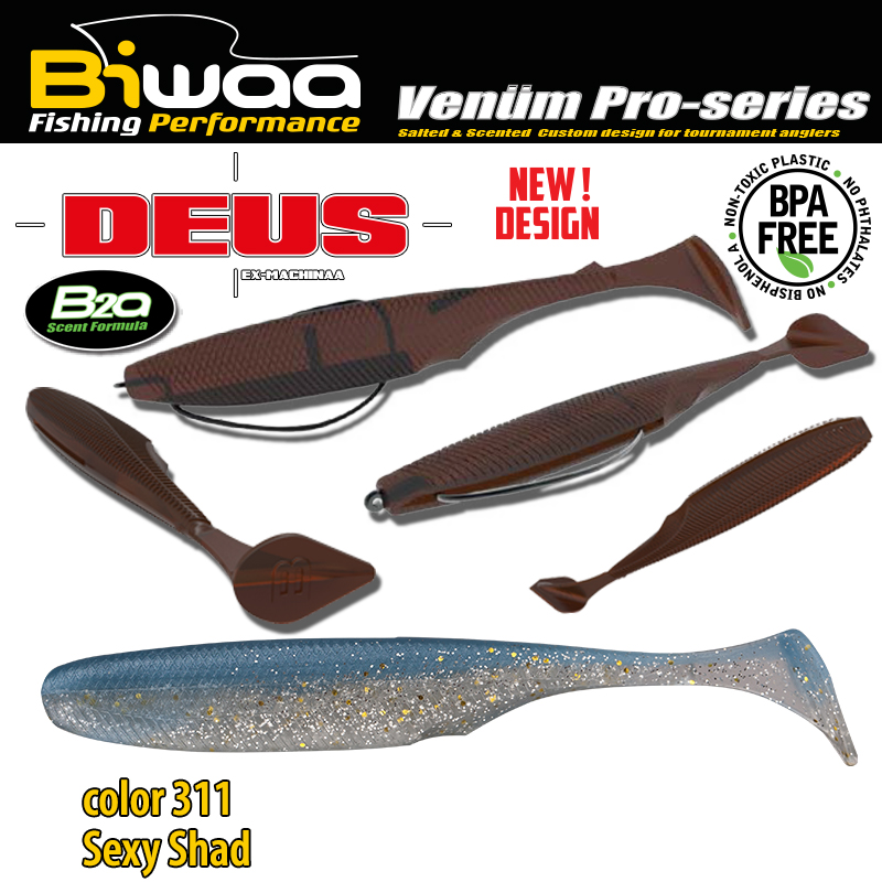 SHAD DEUS 3 7.5cm 311 Sexy Shad