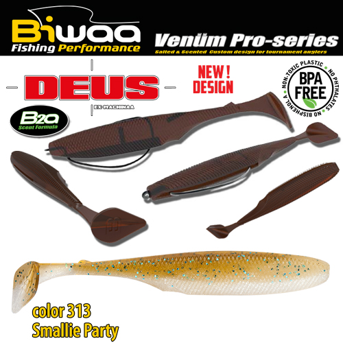 SHAD DEUS 3 7.5cm 313 Smallie Party