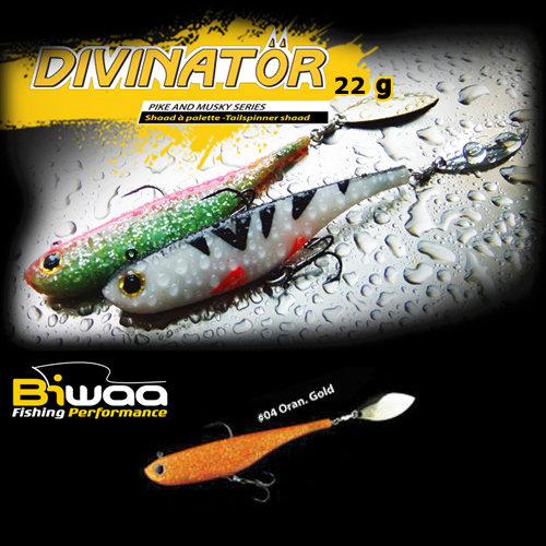 SHAD DIVINATOR JUNIOR 14cm 22gr 04 Orange Gold