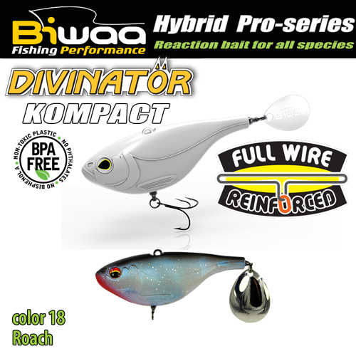 SHAD DIVINATOR KOMPACT 90 9cm 55gr 18 Roach