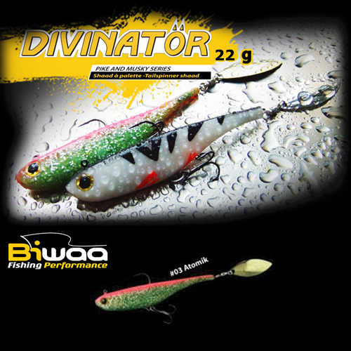 SHAD DIVINATOR MEDIUM 18cm 35gr 03 Atomik