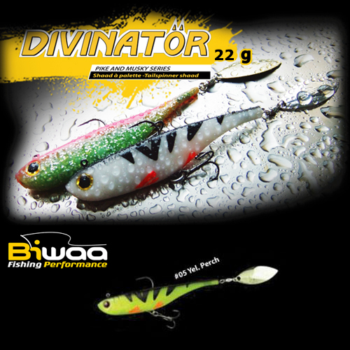 SHAD DIVINATOR MEDIUM 18cm 35gr 05 Yellow Perch