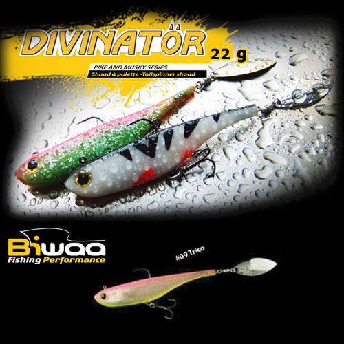 SHAD DIVINATOR MEDIUM 18cm 35gr 11 Ivory