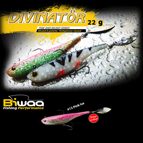 SHAD DIVINATOR MEDIUM 18cm 35gr 13 Pink Ice