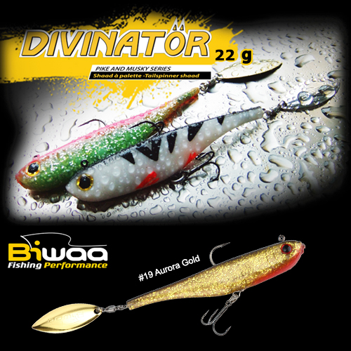 SHAD DIVINATOR MEDIUM 18cm 35gr 20 Chili Tiger
