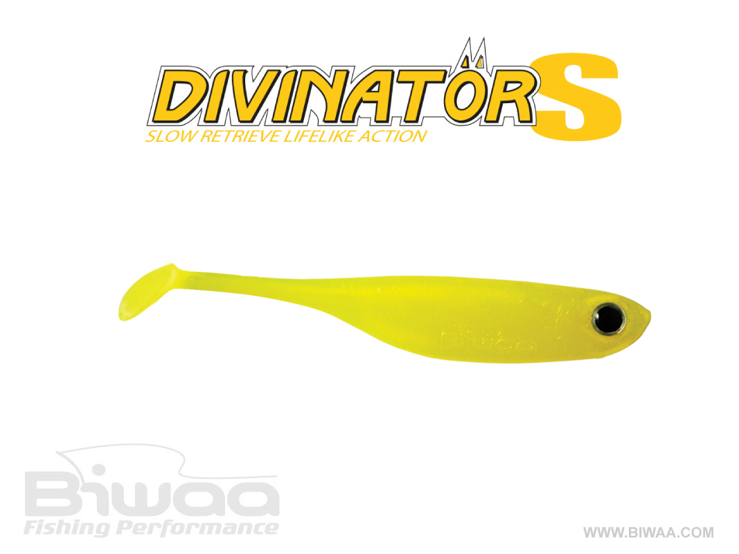 SHAD DIVINATOR S 2.5 6cm 10 Lemon Jelly