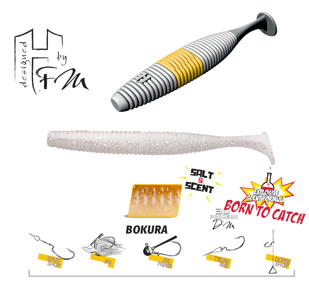 SHAD FAT SHAD-OW105 4.2 10.5cm Bokura