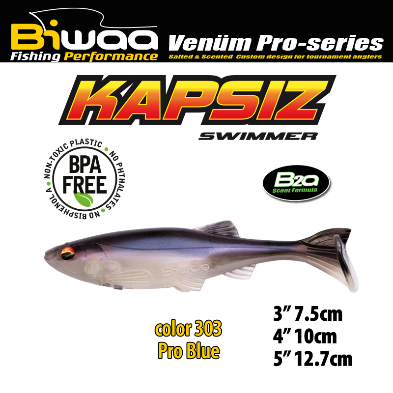 SHAD KAPSIZ 3 7.5cm 303 Pro Blue