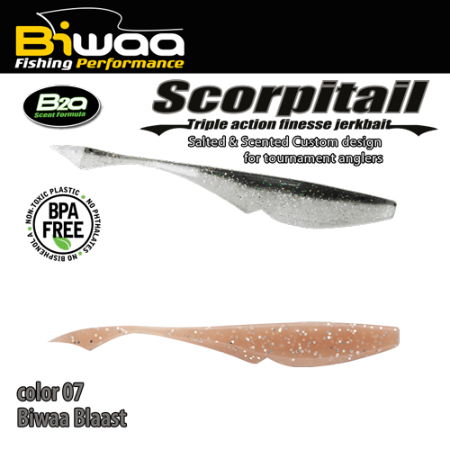 SHAD SCORPITAIL 4 10cm 07 Biwaa Blaast