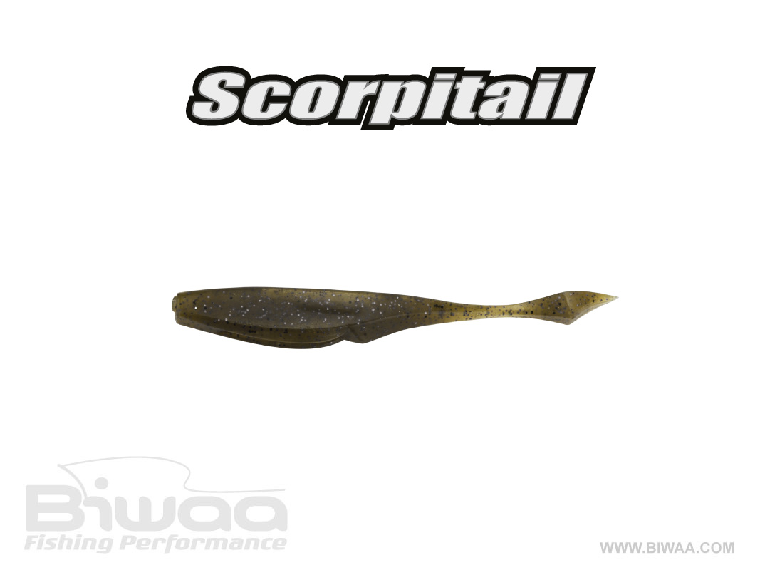 SHAD SCORPITAIL 5 13cm 002 Green Pumpkin