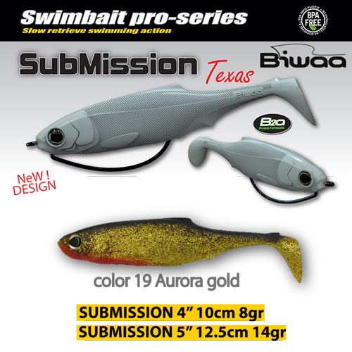 SHAD SUBMISSION 5 13cm 19 Aurora Gold