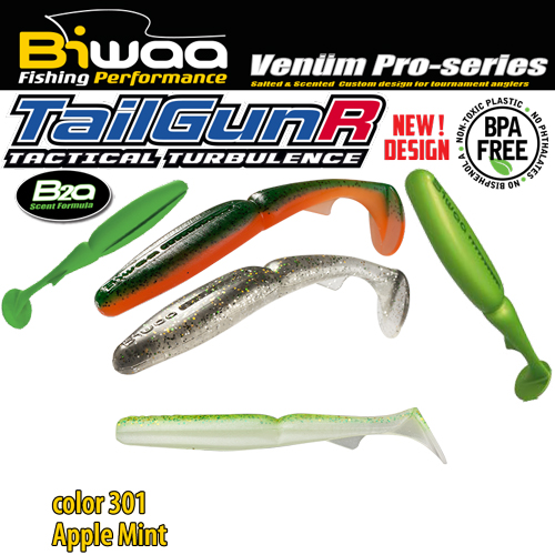 SHAD TAILGUNR SWIMBAIT 2.5 6.5cm 301 Apple Mint