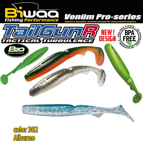 SHAD TAILGUNR SWIMBAIT 2.5 6.5cm 302 Alburno