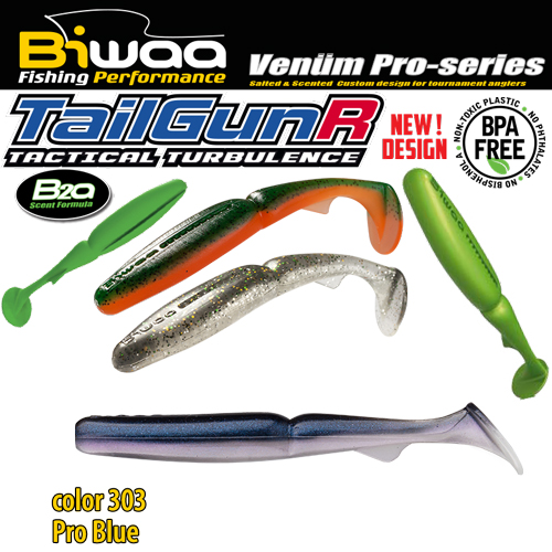 SHAD TAILGUNR SWIMBAIT 2.5 6.5cm 303 Pro Blue