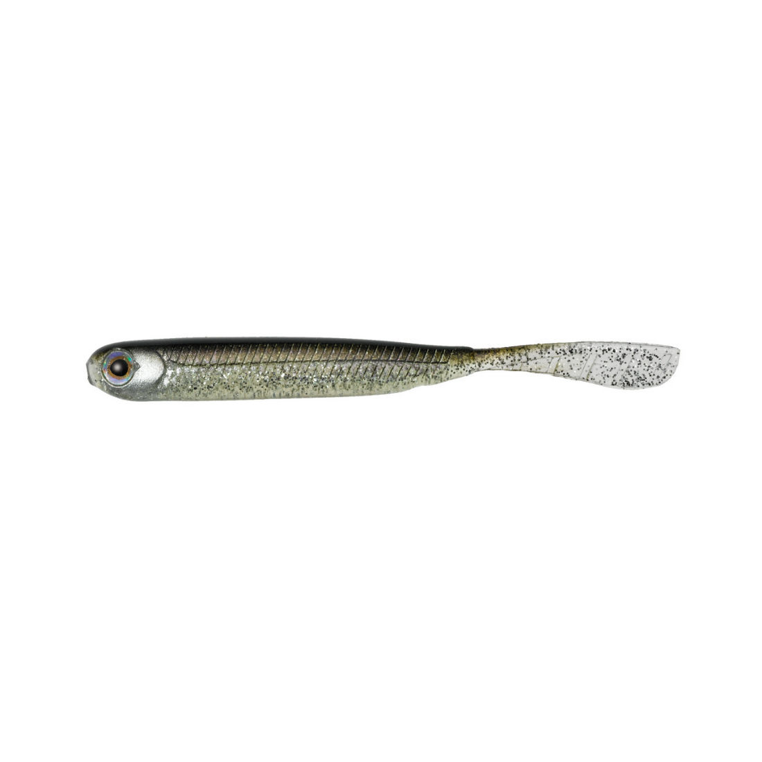 SHAD TIEMCO PDL SUPER LIVINGFISH 4 10cm Culoare 01 Cristal Smelt
