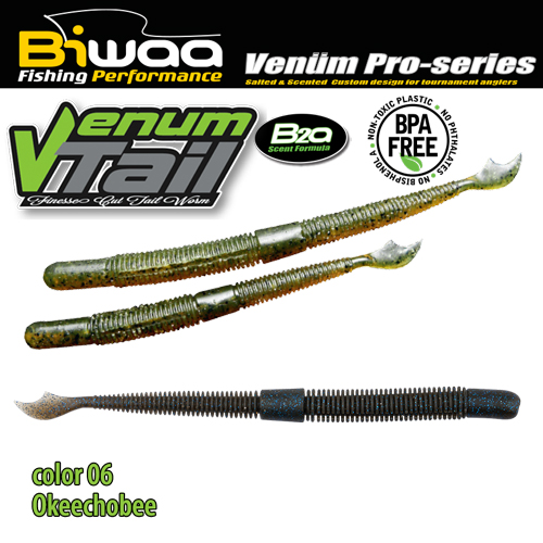 SHAD VENUM TAIL 4 10cm 06 Okeechobee
