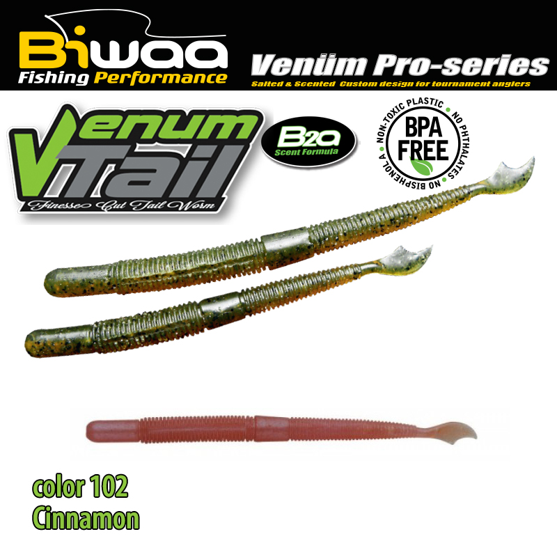 SHAD VENUM TAIL 4 10cm 102 Cinnamon