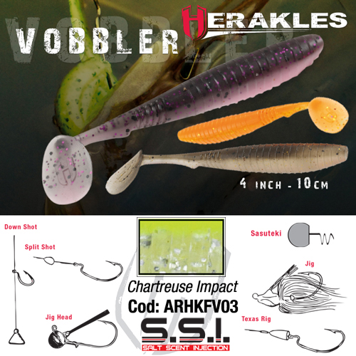 SHAD VOBBLER 4 10cm CHARTREUSE IMPACT