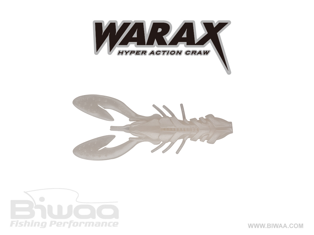 SHAD WARAX 3 7.5cm 08 Pearl White