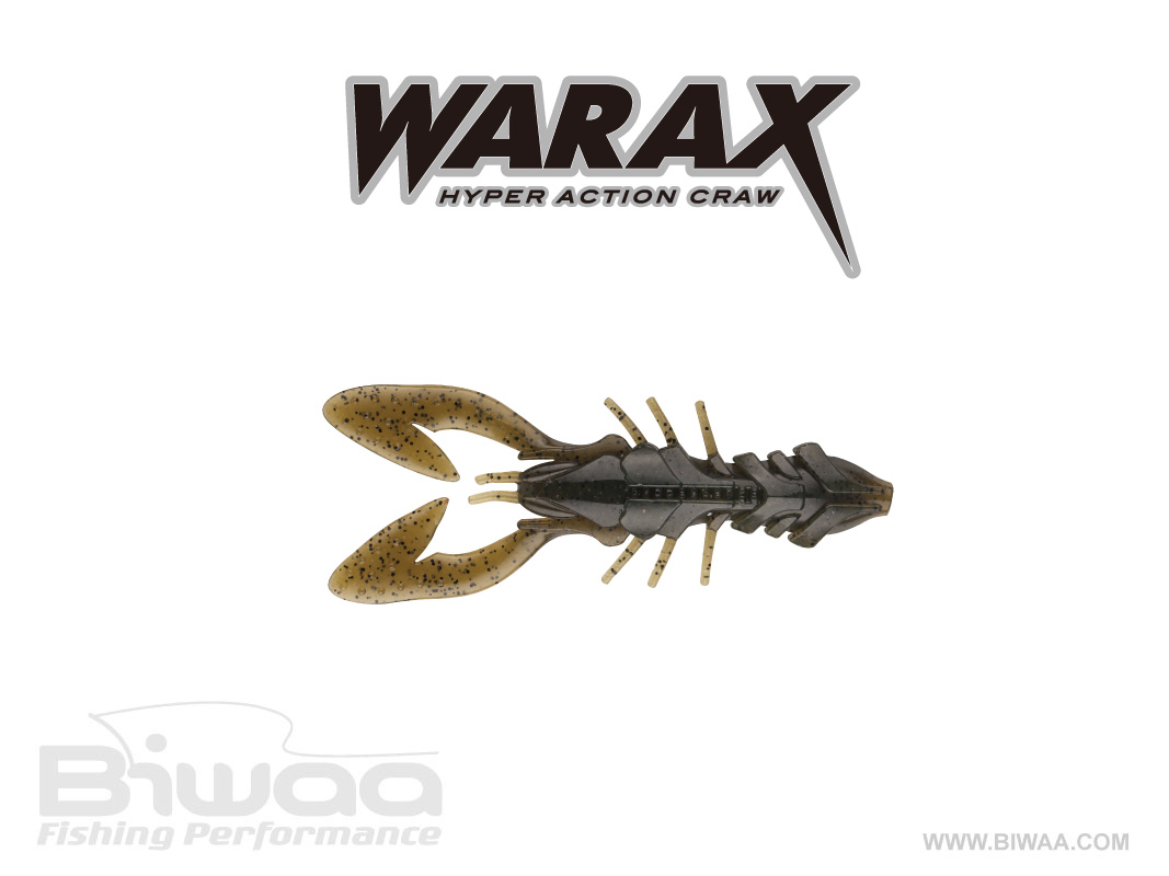 SHAD WARAX 4 10cm 002 Green Pumpkin