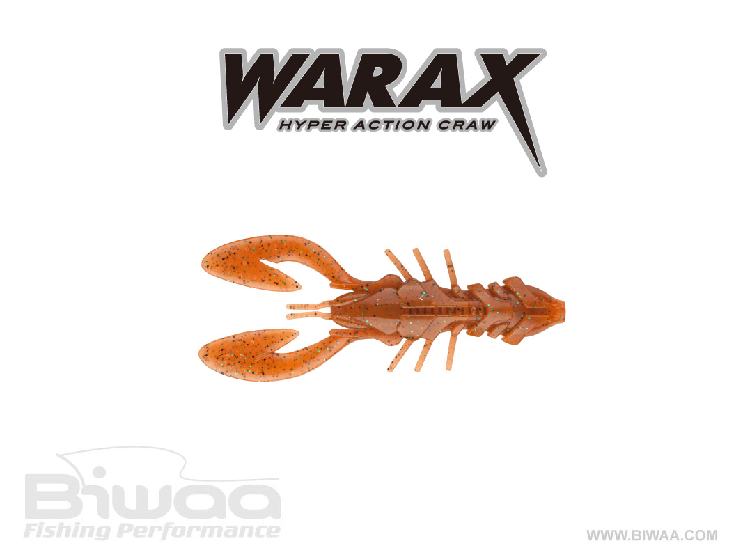 SHAD WARAX 4 10cm 03 Orange Green