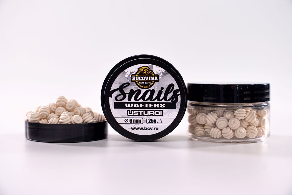 Snails Wafters Bucovina Baits usturoi 6mm 25gr