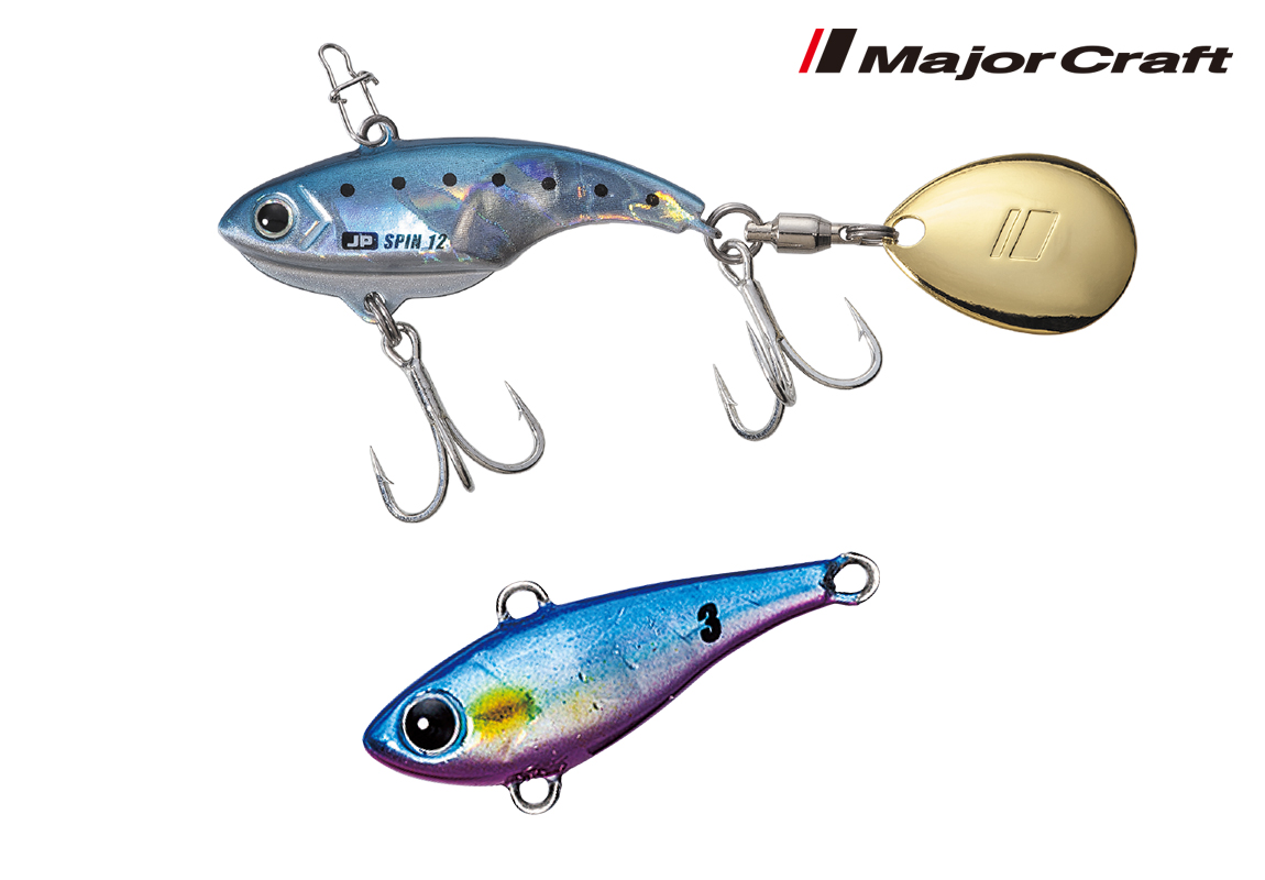 SPINERTAIL MAJOR CRAFT JIGPARA SPIN 3.9cm 12gr #004 Blue Pink
