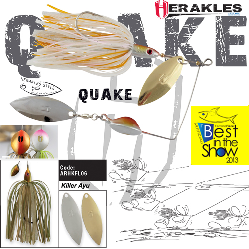 SPINNERBAIT QUAKE 5/8oz 17.5gr Killer Ayu