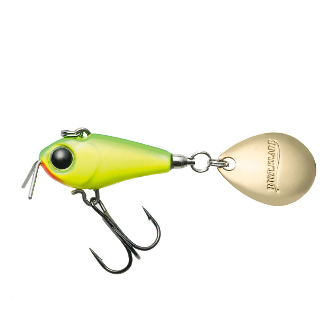 SPINNERTAIL TIEMCO RIOT BLADE S 25mm 9gr 07 Lime Chartreuse
