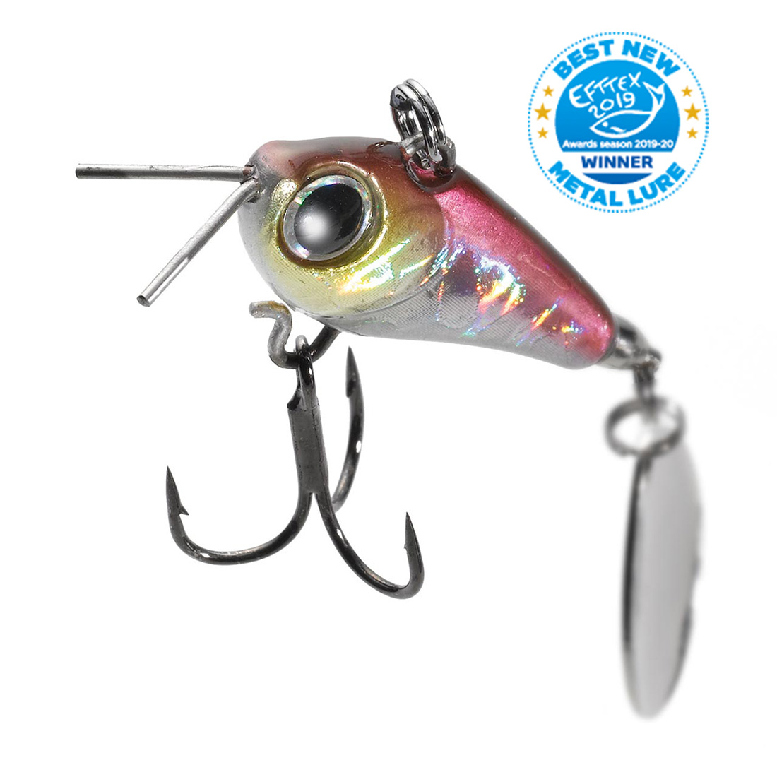 SPINNERTAIL TIEMCO RIOT BLADE S 25mm 9gr 105 Lime Chartreuse Yamame