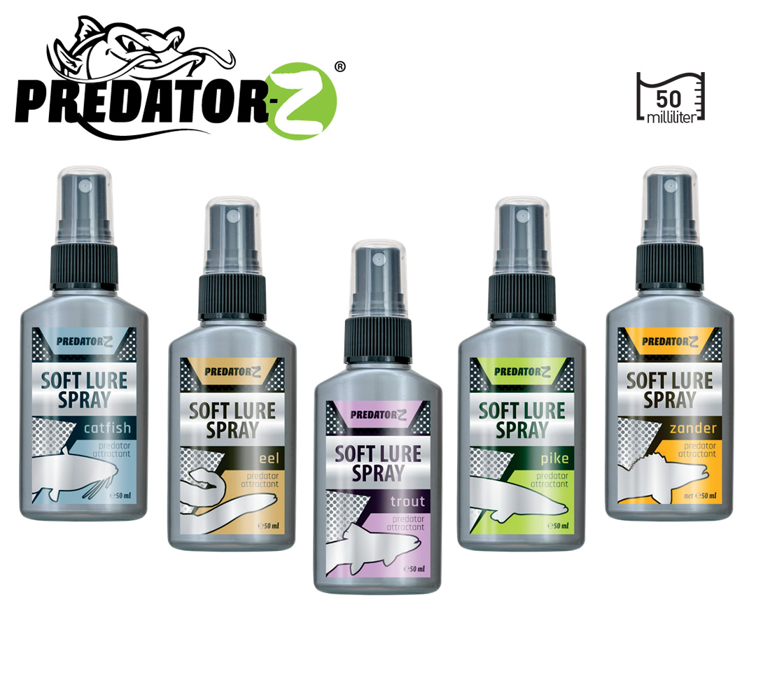 SPRAY ATRACTANT PREDATOR Z SOFT LURE 50ml Trout