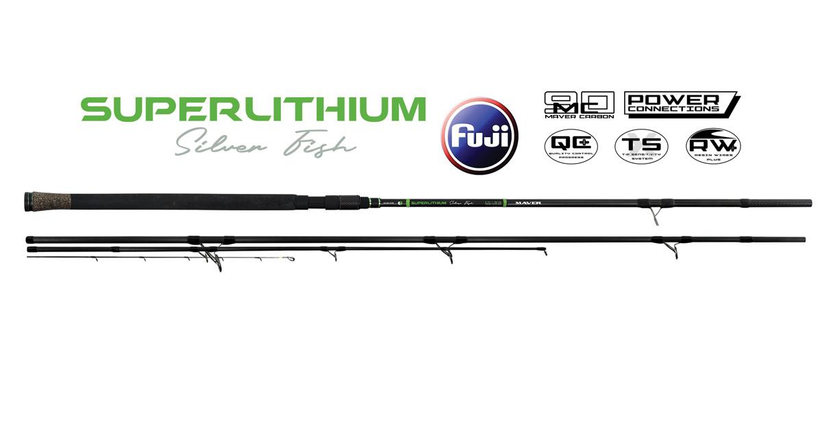 SUPERLITIUM FEEDER SILVER FISH 11FT 3.3M 20-60GR
