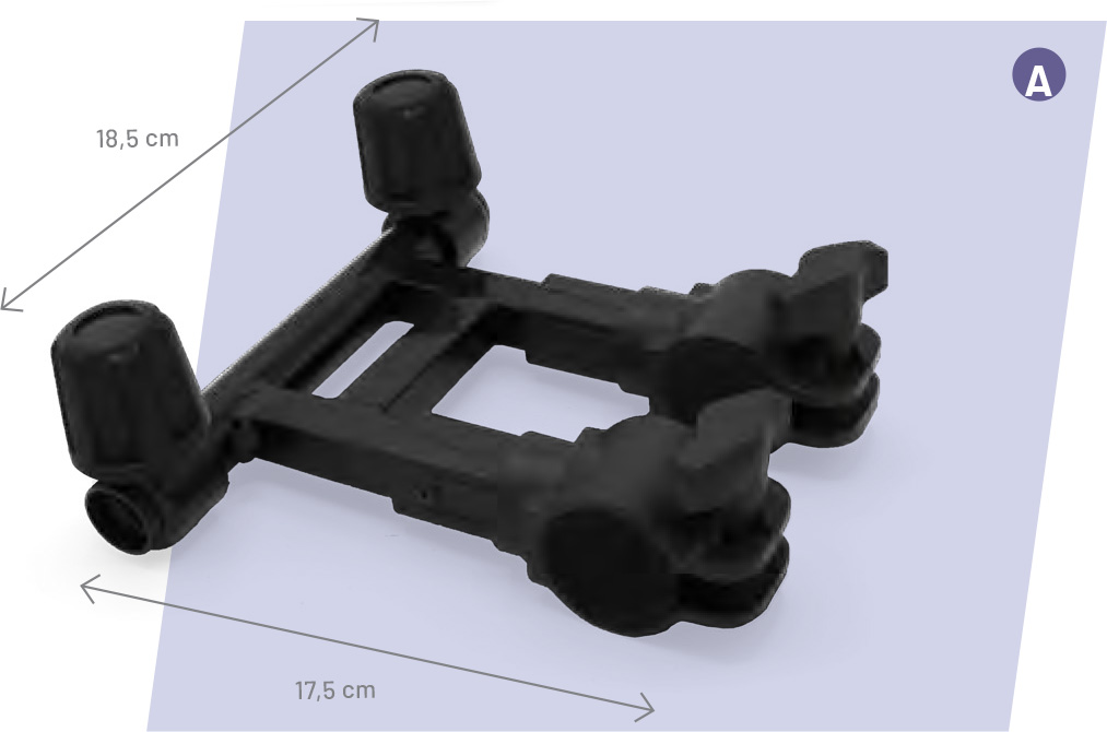 SUPORT UMBRELA SCURT 17.5cm