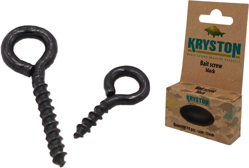 SURUB KRYSTON BAIT SCREW EXTRA LIGHT 10mm Black