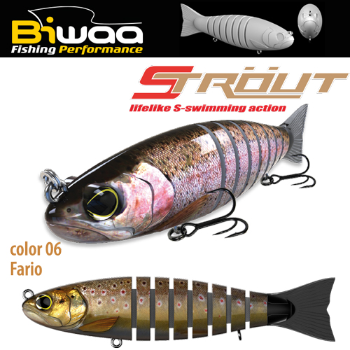 SWIMBAIT STROUT 6.5 16cm 52gr 06 Fario