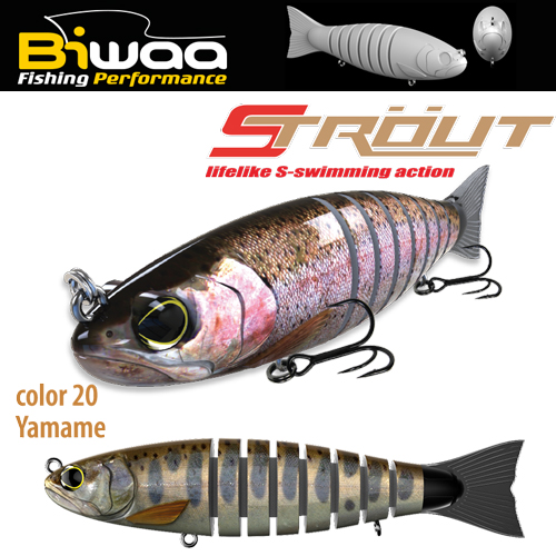 SWIMBAIT STROUT 6.5 16cm 52gr 20 Yamame