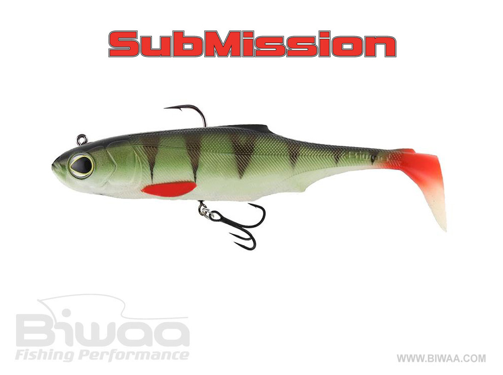 SWIMBAIT SUBMISSION TOP HOOK 360 8 20cm 95gr 28 Gold Perch