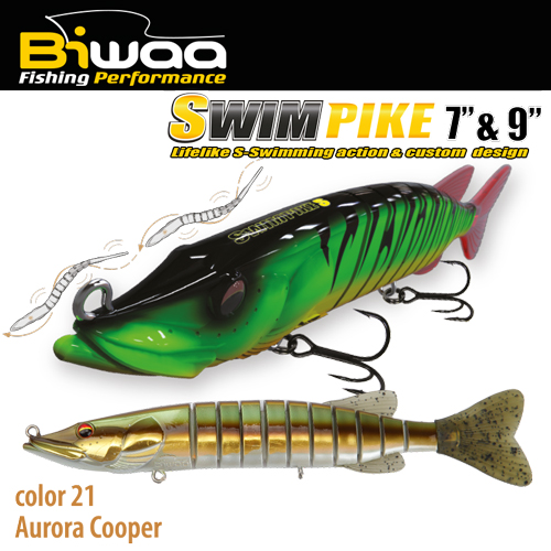 SWIMBAIT SWIMPIKE SS 9 24cm 62gr 21 Aurora Cooper