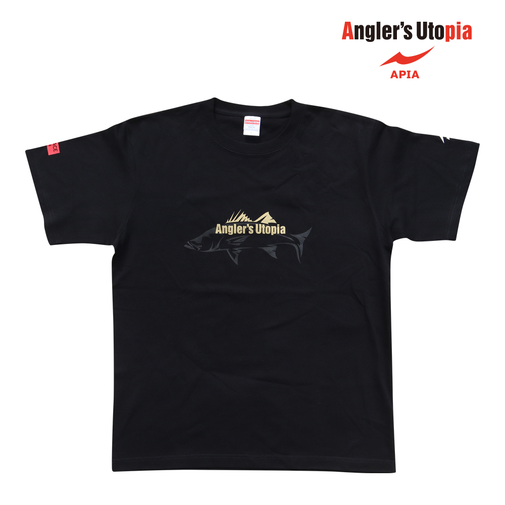 TRICOU APIA LOCK ON THE TOP TSHIRT SEABASS XL Black