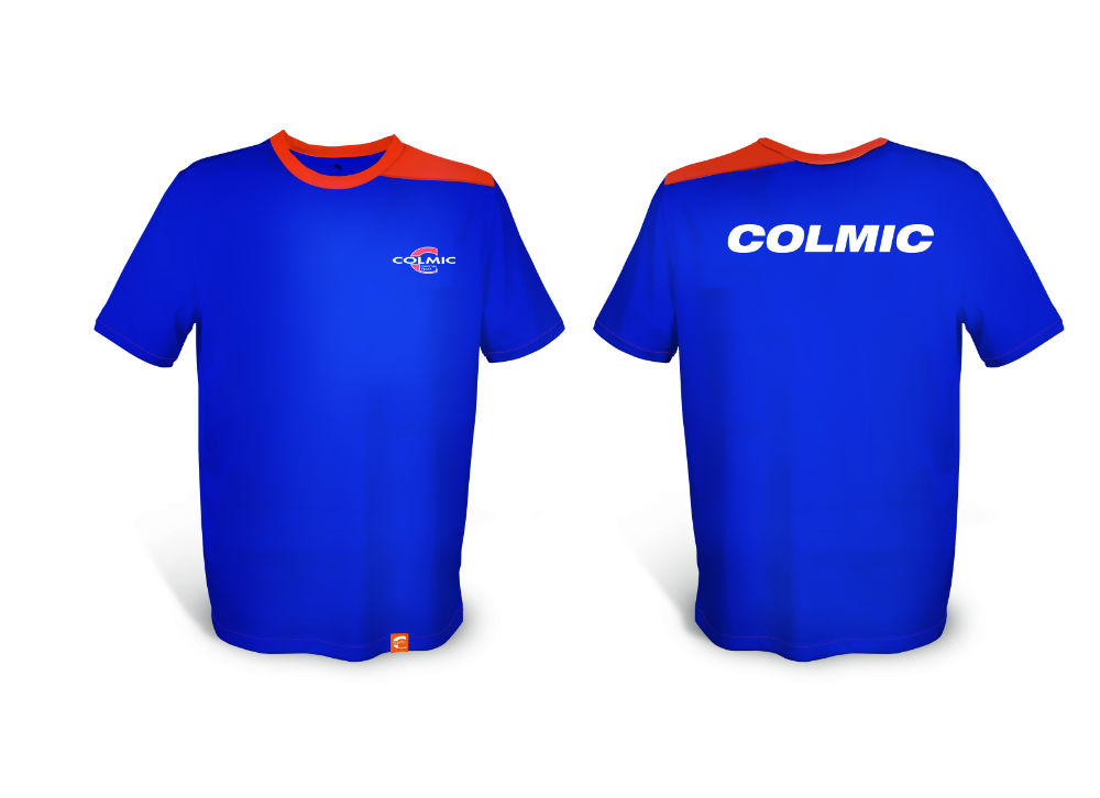 TRICOU COLMIC ALBASTRU/ORANGE 2XL