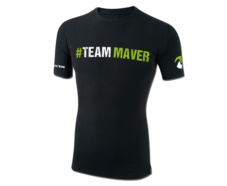 TRICOU TEAM MAVER BLACK XL