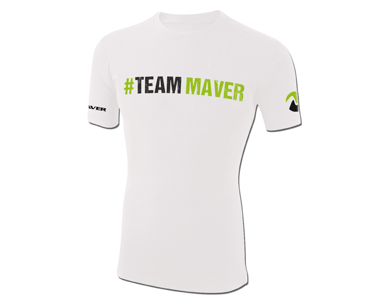 TRICOU TEAM MAVER WHITE XL