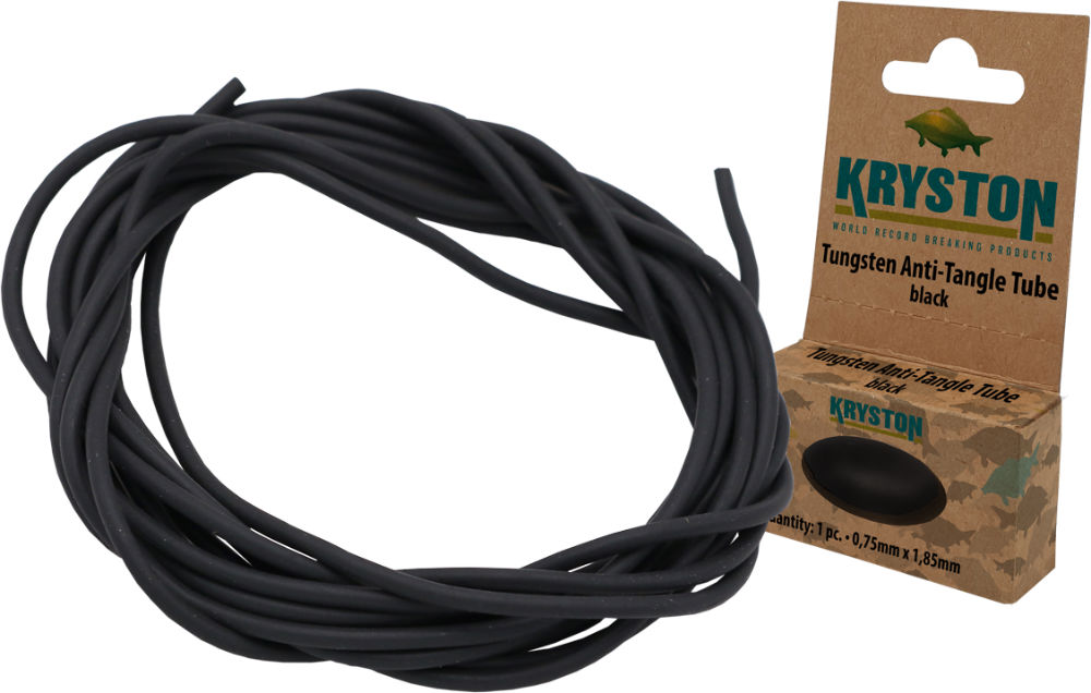 TUB TUNGSTEN ANTI TANGLE KRYSTON 2m 0.75mm*1.85mm Black