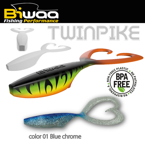 TWINPIKE 6 15cm 24gr 01 BlueChrome