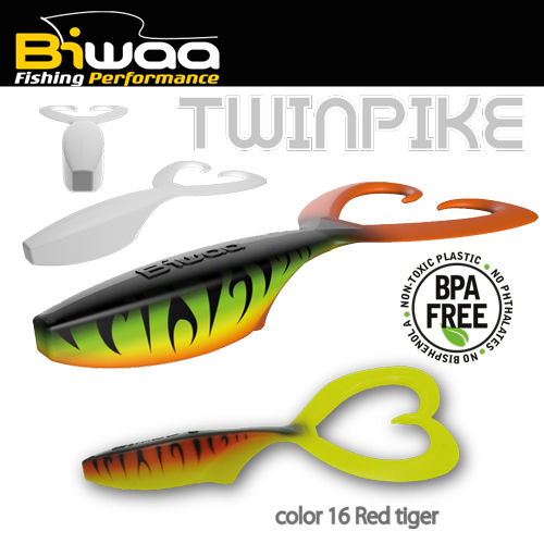 TWINPIKE 6 15cm 24gr 16 Red Tiger