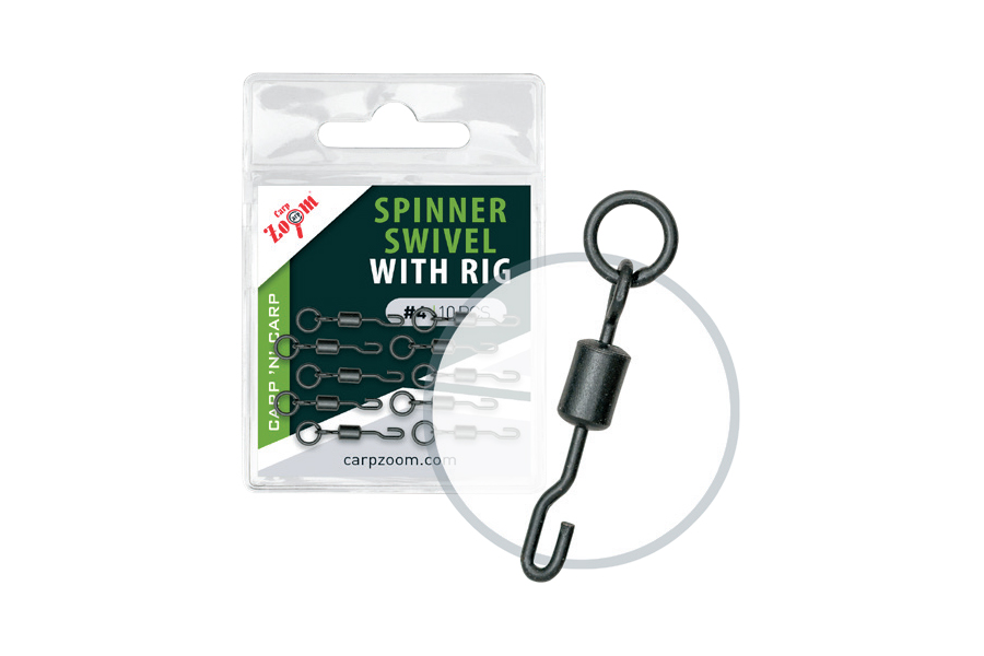 VARTEJ CU INEL CZ QUICK CHANGE SPINNER SWIVEL #7
