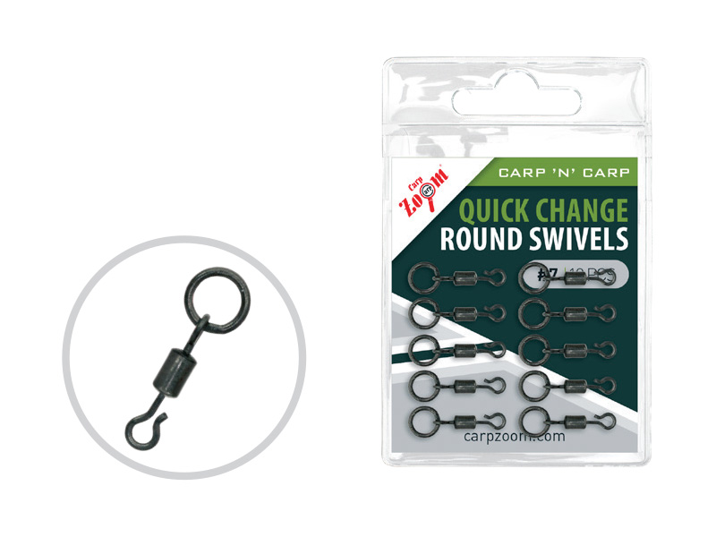 VARTEJ CZ QUICK CHANGE ROUND SWIVELS Nr 7