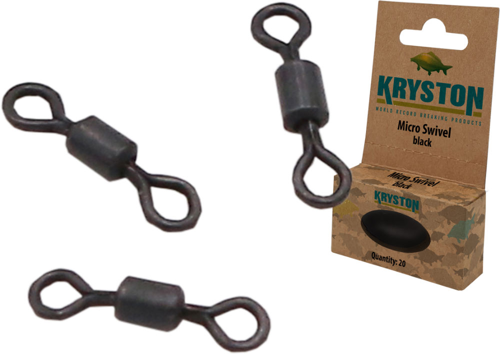 VARTEJ KRYSTON MICRO SWIVEL Black